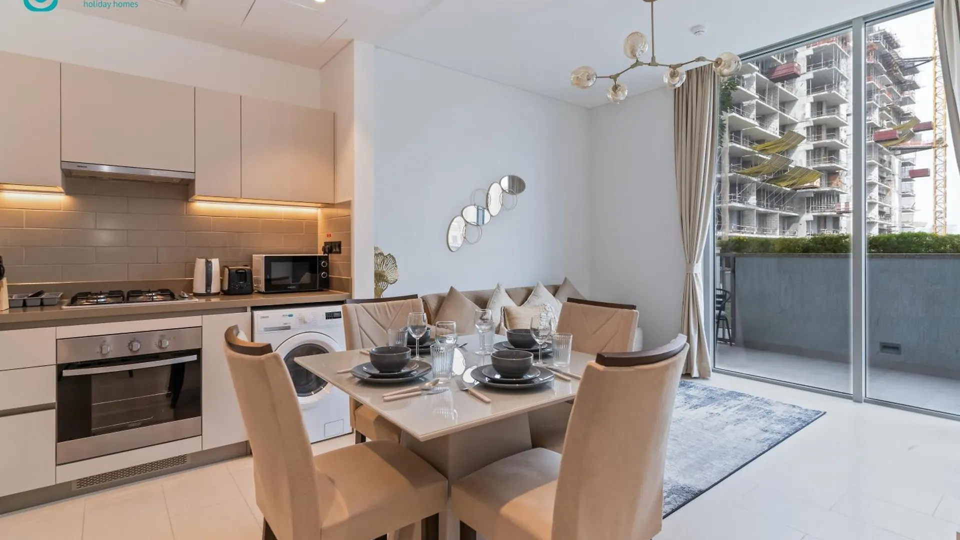 Blue Breeze - Cozy Apartment In Sobha Creek Vistas 迪拜
