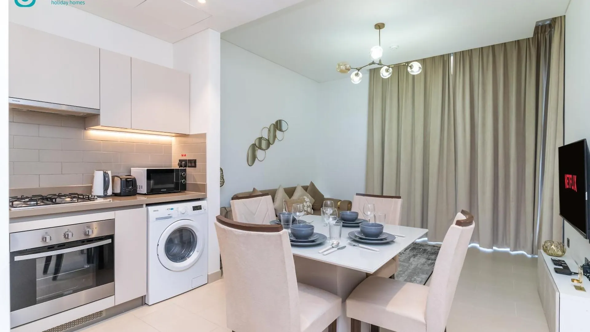 Blue Breeze - Cozy Apartment In Sobha Creek Vistas 迪拜 0*,