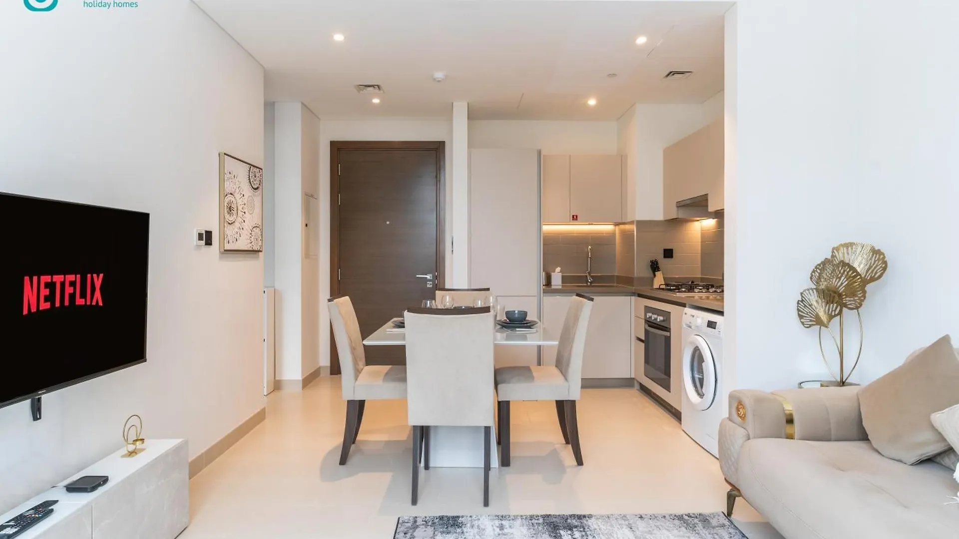 Blue Breeze - Cozy Apartment In Sobha Creek Vistas 迪拜